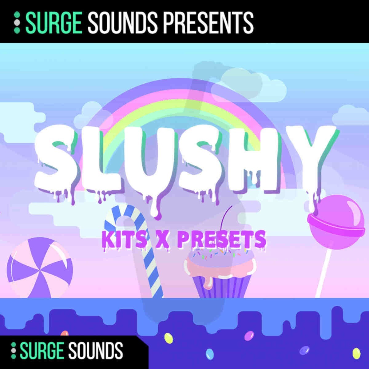 Surge Sounds - Slushy Sample Packs Software GUI Artwork